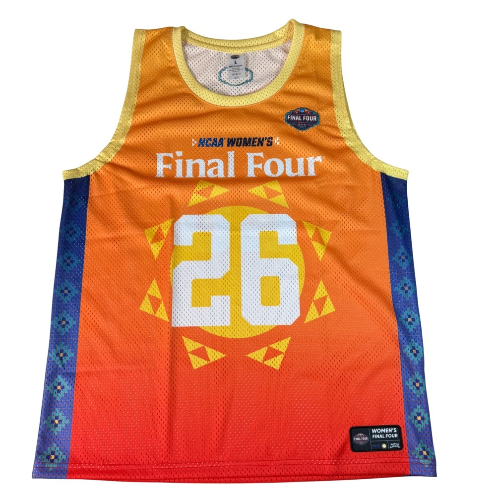NCAA Women Large Final Four Basketball Jersey Orange Mesh Phoenix 2026 Athletic